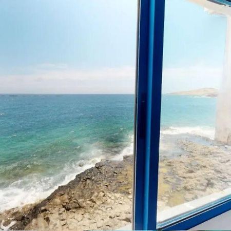 La Casa Con Terraza Privada Sobre El Mar Villa Telde Luaran gambar