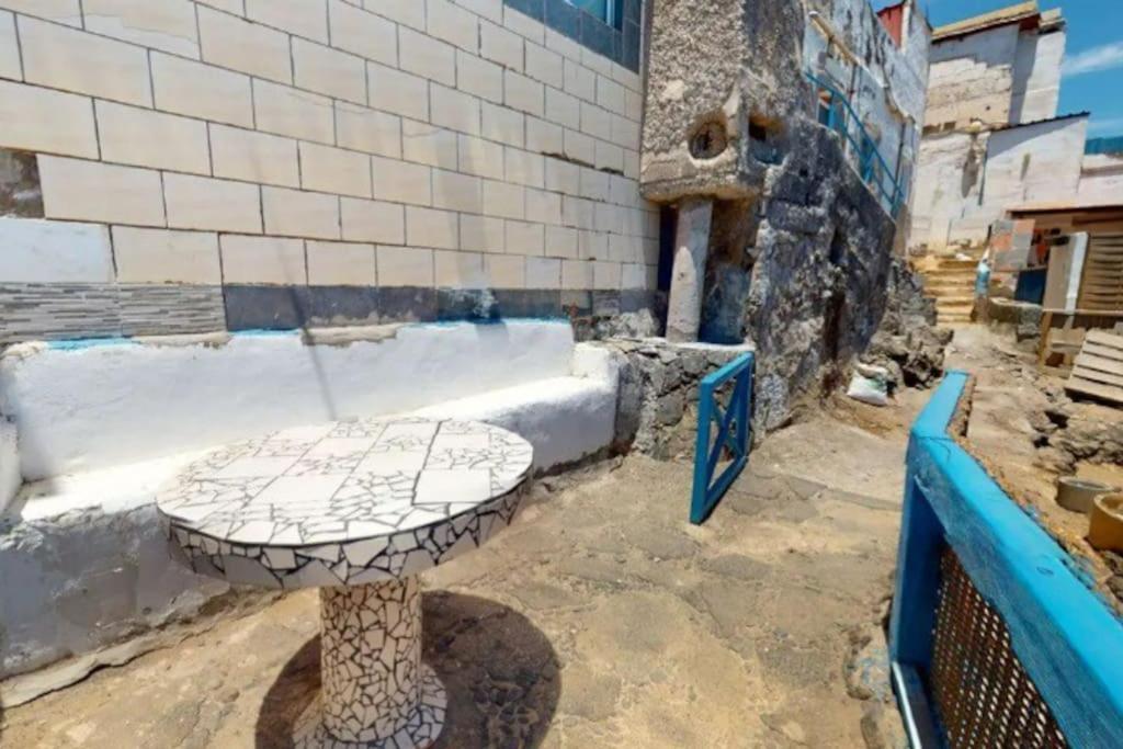 La Casa Con Terraza Privada Sobre El Mar Villa Telde Luaran gambar