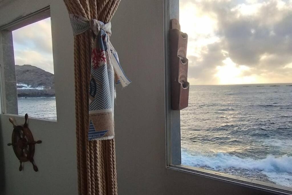 La Casa Con Terraza Privada Sobre El Mar Villa Telde Luaran gambar
