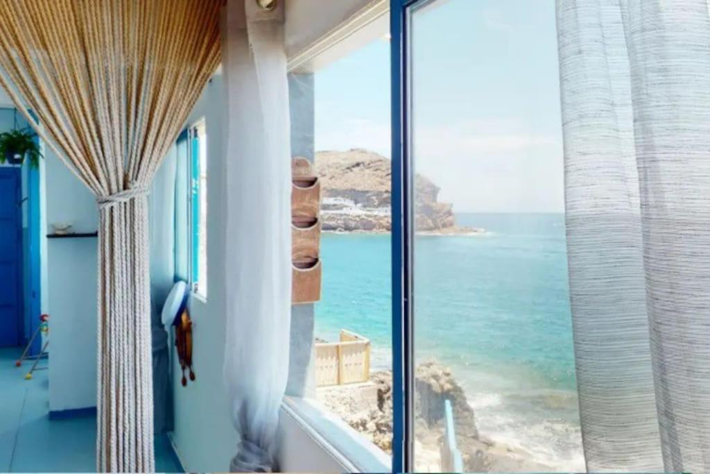 La Casa Con Terraza Privada Sobre El Mar Villa Telde Luaran gambar