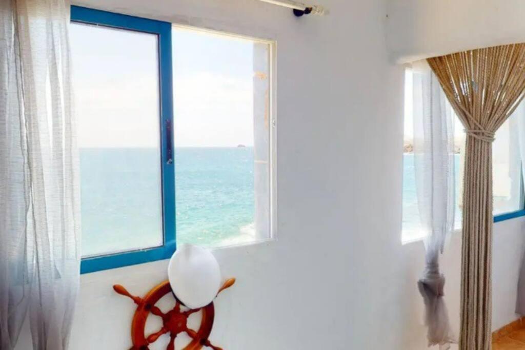 La Casa Con Terraza Privada Sobre El Mar Villa Telde Luaran gambar
