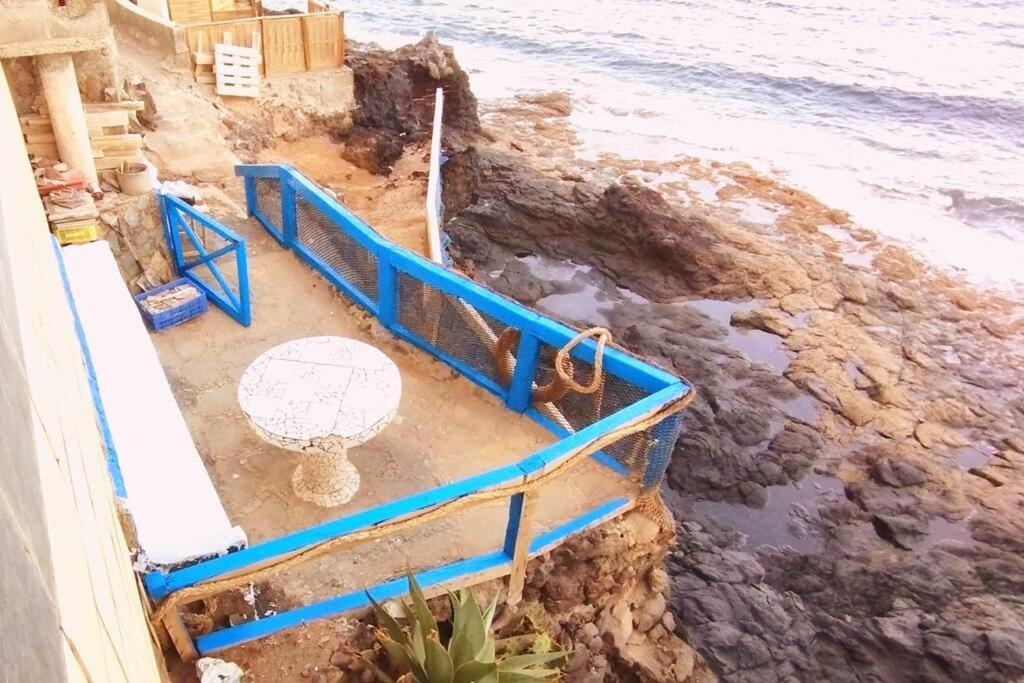 La Casa Con Terraza Privada Sobre El Mar Villa Telde Luaran gambar